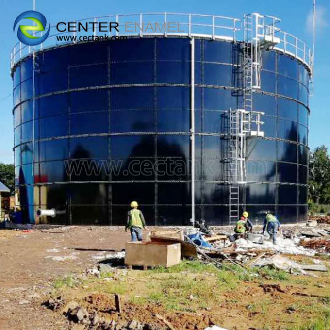 انسحب خزان المياه التجارية الصلب / 50000 جالون خزانات المياه الصناعية التخزين