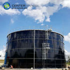 خزان المياه التجاري من الفولاذ المزدوج / 50000 جالون خزانات تخزين المياه الصناعية