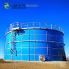 خزانات تجميع المياه الصناعية من الفولاذ المطلي بالزجاج لمصانع معالجة مياه الصرف الصحي
