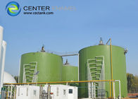 خزانات المياه الصناعية التجارية من الفولاذ المطلي بالزجاج لتخزين السوائل الصناعية