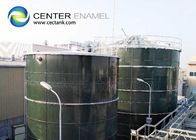 خزانات عملية الزجاج المذاب إلى الصلب لمصانع معالجة مياه الصرف الصحي معدات العمليات الصناعية