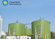 سقف GFS خزانات فولاذية مشددة لمصنع معالجة مياه الصرف الصحي معدات العمليات الصناعية