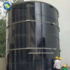 18000m3 خزان فولاذي مزود بزجاج لمشاريع معالجة مياه الصرف الصحي البلدية