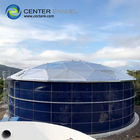 سقف القبة من الألومنيوم 20000m3 مشاريع معالجة مياه الصرف الصحي