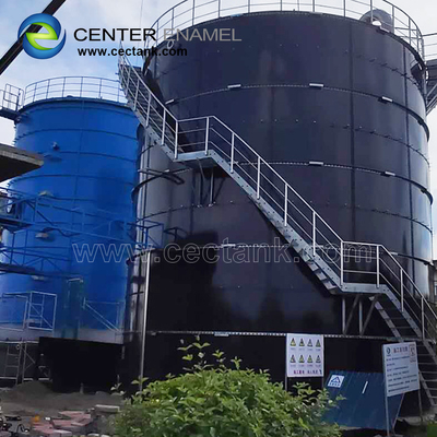مركز الإيناميل يقدم خزانات SBR من الفولاذ المكسو الزجاجي لمشروع معالجة مياه الصرف الصحي