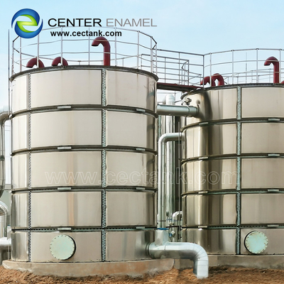 خزانات مياه من الفولاذ المقاوم للصدأ 18000 متر مكعب لمصانع البيرة في جميع أنحاء العالم