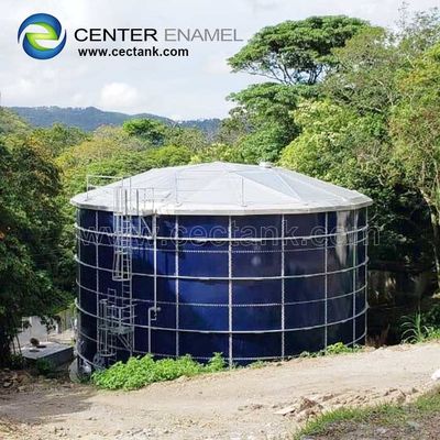 أعلى معايير الصناعة سقف القبة الألومنيوم لمشروع مياه الشرب في البرازيل