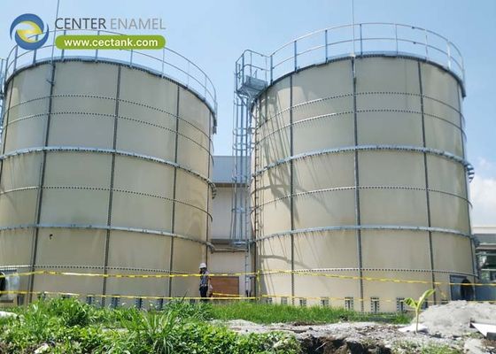 مركز إينامي يقدم خزانات فولاذية مغلفة بالبوكسي لمشروع مياه الشرب