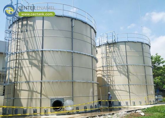 مركز المينايل يوفر خزانات فولاذية ذات جودة عالية مع ربط الاندماج ومطليات إيبوكسي لتخزين مياه الشرب