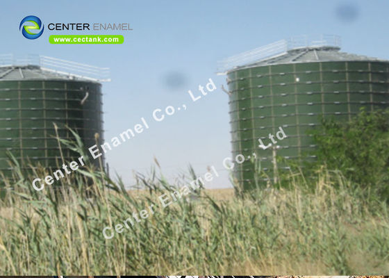 خزانات التخزين الصناعي للمياه المصنوعة من الفولاذ المزدوج مع معايير AWWA D103-09
