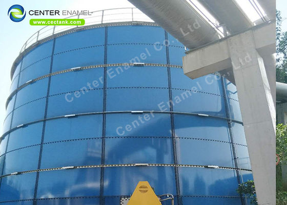 خزان الصرف الصحي الفولاذي المشدود لمشروع معالجة مياه الصرف الصحي البلدية