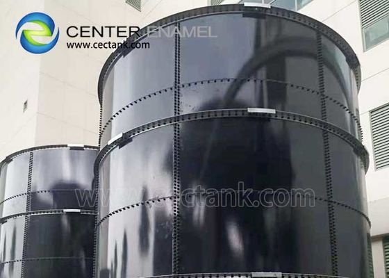 خزانات تجميع المياه الصناعية المصنوعة من الفولاذ المطلي بالزجاج لمشروع معالجة مياه الصرف الصناعي