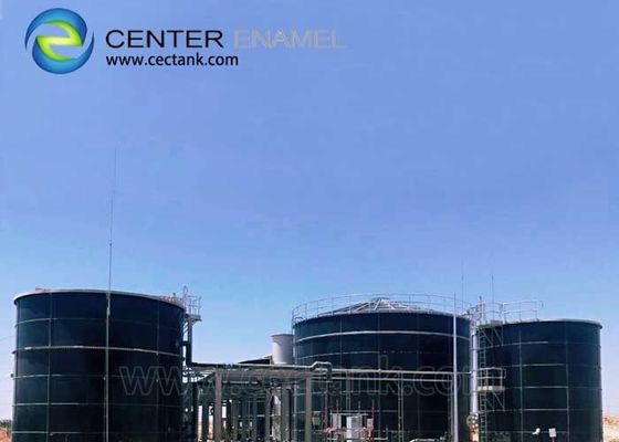 مفاعلات الصلب المتواصلة المتداخلة في الخزان لمصانع الغاز الحيوي الصناعية ومصانع معالجة مياه الصرف الصحي WWTP