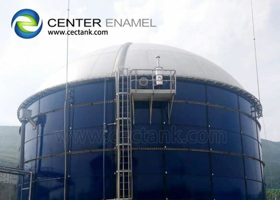 خزانات تخزين السوائل الفولاذية المشدودة لمعالجة مياه الصرف الصحي الكيميائية