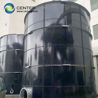 18000m3 خزانات GLS لتخزين المياه معالجة مياه الصرف الصحي