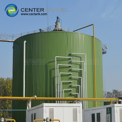 AWWA D103 خزانات تخزين مياه الصرف الصحي الزراعية 0.35 مم سماكة طلاء