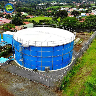 خزانات مياه الصرف الصحي الفولاذية المسدودة لمشروع معالجة مياه الصرف الصحي البلدية