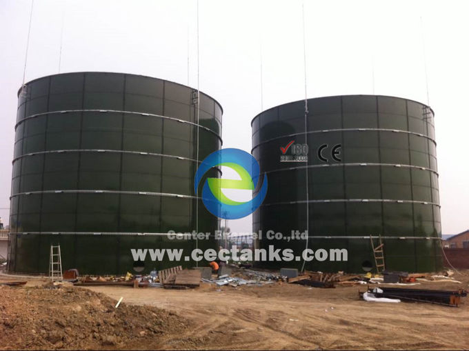 خزانات تخزين المياه المسالجة العضوية / غير العضوية ، خزانات الفولاذ المقاومة للكيماويات 0