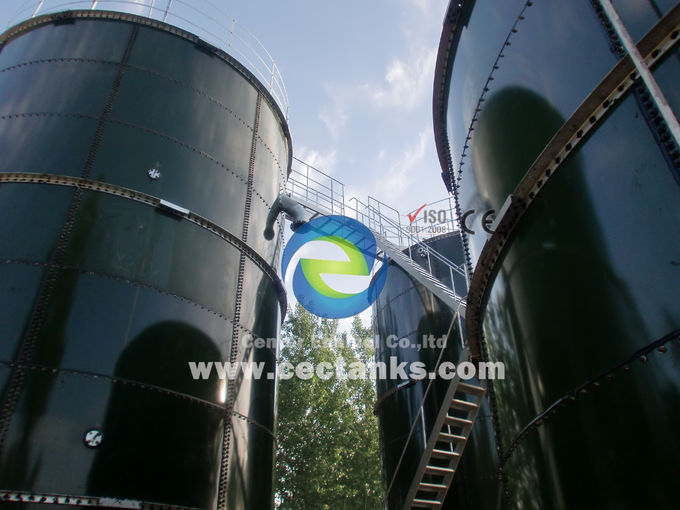 خزانات تخزين المياه المسالجة العضوية / غير العضوية ، خزانات الفولاذ المقاومة للكيماويات 1