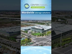 خزانات الزجاج المدمج بالفولاذ