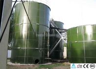 خزانات الفولاذ المذاب الزجاجي ذات السعة الكبيرة لمشاريع معالجة مياه الصرف الصحي والمياه الصالحة للصرف