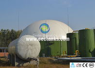 خزانات تخزين مياه الصرف الصحي الزجاجية المذابة إلى الصلب ، إيزو 9001: 2008 خزان معالجة مياه الصرف الصحي