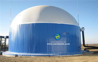 مصانع مياه الصرف الصحي معالجة النفايات الجهازي الجهازي مع الزجاج المذاب إلى الفولاذ خزانات المسمار المشدودة حاوية السيلو