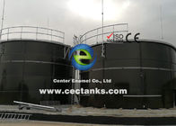 500 - 5000 متر مكعب خزانات تخزين المياه المكبلة لمعالجة مياه الصرف الصحي سهلة التثبيت