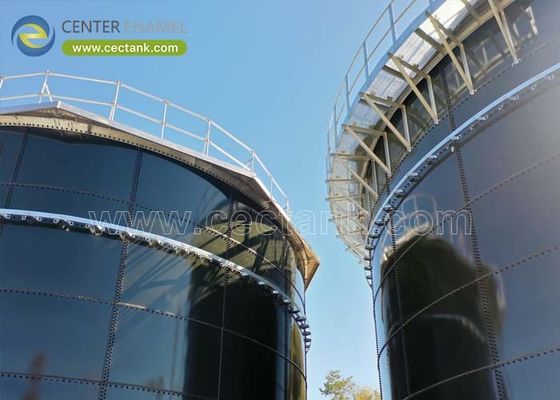 حاويات تخزين غازات غازية ذات شكل أسطواني مع طبقة من الزجاج: حل دائم ومقاوم للتآكل