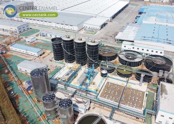 مخازن المياه الكريهة الفولاذية المشدودة لمشاريع معالجة المياه الكريهة: حلول مستدامة وموثوقة وفعالة
