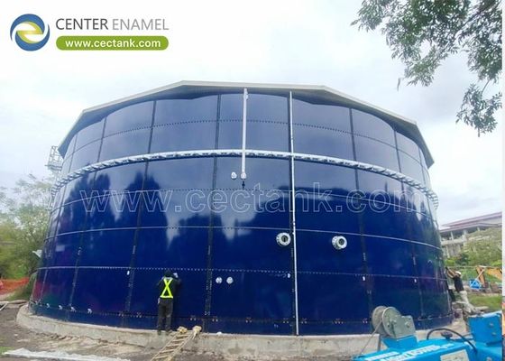 الخزانات الفولاذية المغطاة بالزجاج لتخزين المياه: الحل النهائي للاستدامة والموثوقية