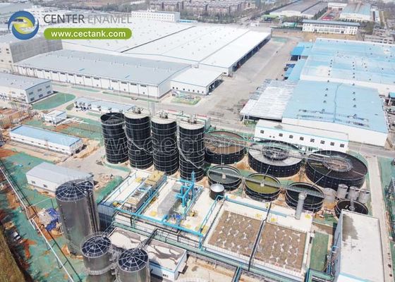 خزانات التخزين للمياه الصلبة المشدودة لـ WWTP: حلول موثوقة وفعالة لمصانع معالجة مياه الصرف الصحي