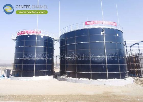 مخازن تجميع المياه الصناعية الصلبة ذات المقاومة العالية للتآكل مع معايير AWWA D103-09