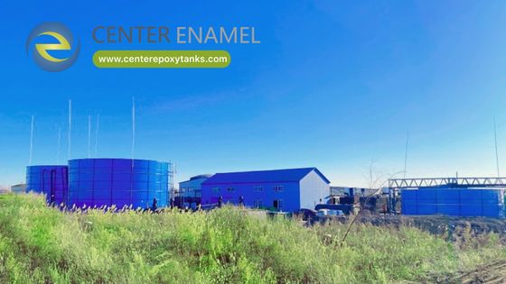 خزانات فولاذية مطلية بالإيبوكسي ومثبتة بمسامير لتسرب النفايات: احتواء متخصص للتدفق السطحي المسبب للتآكل