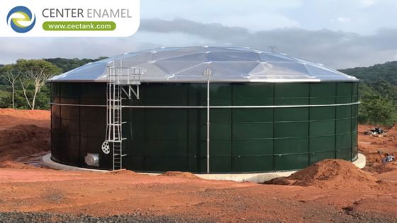 أسطح القبة الجيوديسية من الألومنيوم لخزانات تخزين زيت الوقود - المينا المركزية