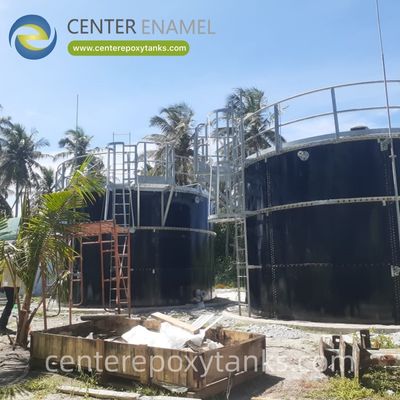 خزان مطلي بـ FBE لمحطة معالجة مياه الصرف الصحي: القلب المتين والمقاوم للتآكل لأي معالجة سوائل بلدية أو صناعية.