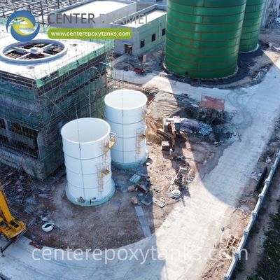 خزان مغطى بـ FBE لمعالجة مياه الصرف الصحي للمشروبات - مثالية لاحتواء نفايات سائلة عالية الحجم منخفضة الحموضة من التعبئة.