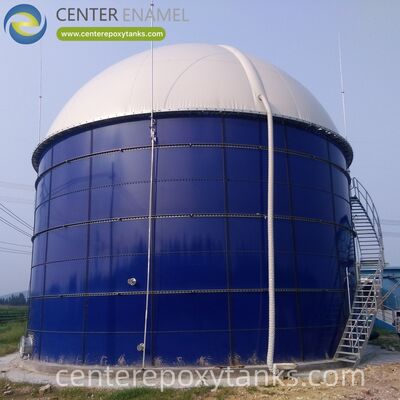 Double Membrane Biogas Holder for a Cheese Wastewater Treatment Plant: Ensures Reliable Storage for Biogas from Dairy Whey and Processing Effluents