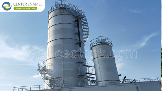 خزانات الهضم الجهازي من الفولاذ المقاوم للصدأ لمصانع معالجة الفول: تحسين معالجة النفايات واسترداد الطاقة بتكنولوجيا المينا