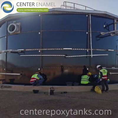 قبة الألومنيوم لحاوية تخزين السوائل: يوفر هيكل سقف متين ومدعوم ذاتيًا لمختلف السوائل السائبة