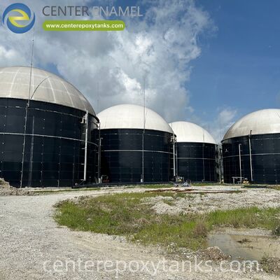 Double Membrane Biogas Holder for Waste-to-Energy Biogas Project: Provides a Protected, Low-Maintenance Vessel for Securing the Energy Resource Derived from Waste
