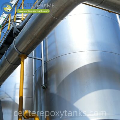 السقف العائم الخارجي لحاوية خزان الديزل من الفولاذ الكربوني: يمنع تلوث الوقود ويقلل من فقدان التبخر