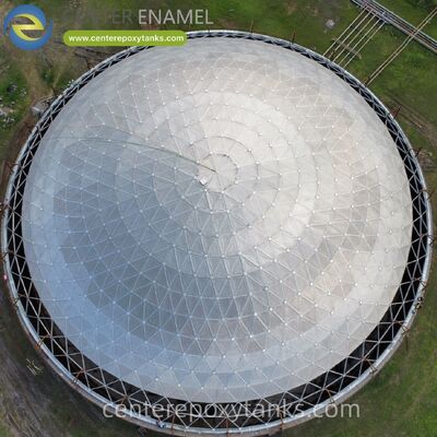 أسطح القبة الجيوديسية من الألومنيوم: هندسة متقدمة لخزانات التخزين الصناعية والبنية التحتية البيئية (2026)