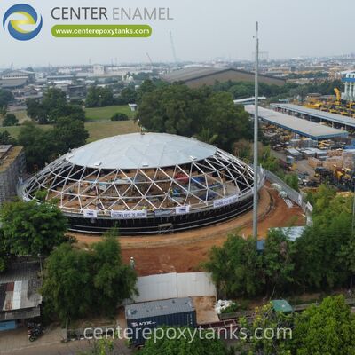 السقف العائم لخزان زيت التشحيم المصنوع من الفولاذ المقاوم للصدأ المطاوئ: يحجب دخول الرطوبة ويحافظ على جودة المزلقات الصناعية ذات القيمة العالية