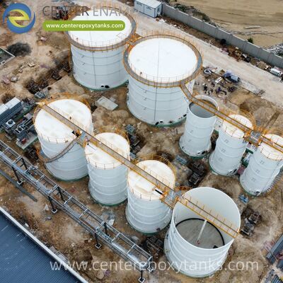 حاويات الفولاذ المشددة كحمية للقطور والطيور حاويات الغاز الحيوي: مصممة خصيصًا لتحمل الأحماض الكثيرة من الأمونيا والمواد العضوية.