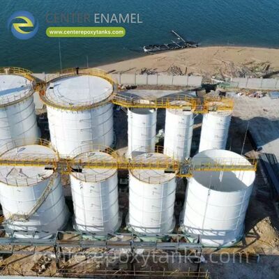 خزانات الفولاذ المشدودة كصالة أرز: تحمي حبوب الأرز الحساسة من الرطوبة البيئية والتلف.