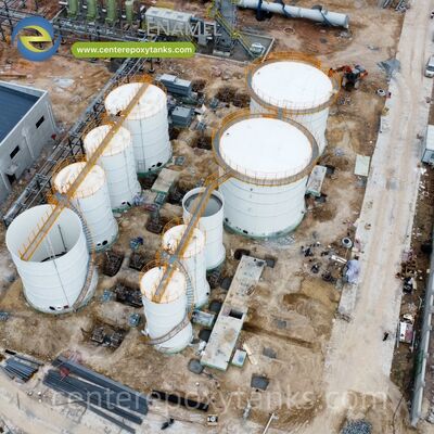 خزانات الفولاذ المكبس كخزانات لتخزين أغذية الماشية: احتواء ثقيل للحصول على كميات كبيرة من تغذية الماشية في المزارع التجارية.