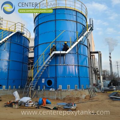 Bolted Steel Tanks as a fire water storage tank: Ensures a dedicated and reliable water reserve for industrial fire safety.