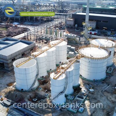 خزانات فولاذية ملولبة كمياه صرف زراعة مائية: تدير كميات كبيرة من المياه لتربية الأسماك مع مقاومة التآكل الملحي.