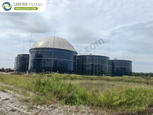 Egypt Restaurant Food Waste Treatment: Advanced Biogas Project Contractor with GFS Tanks Solution